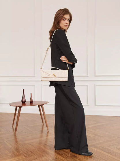 Rachel Clutch Bag - Off White