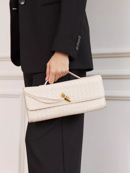 Rachel Clutch Bag - Off White