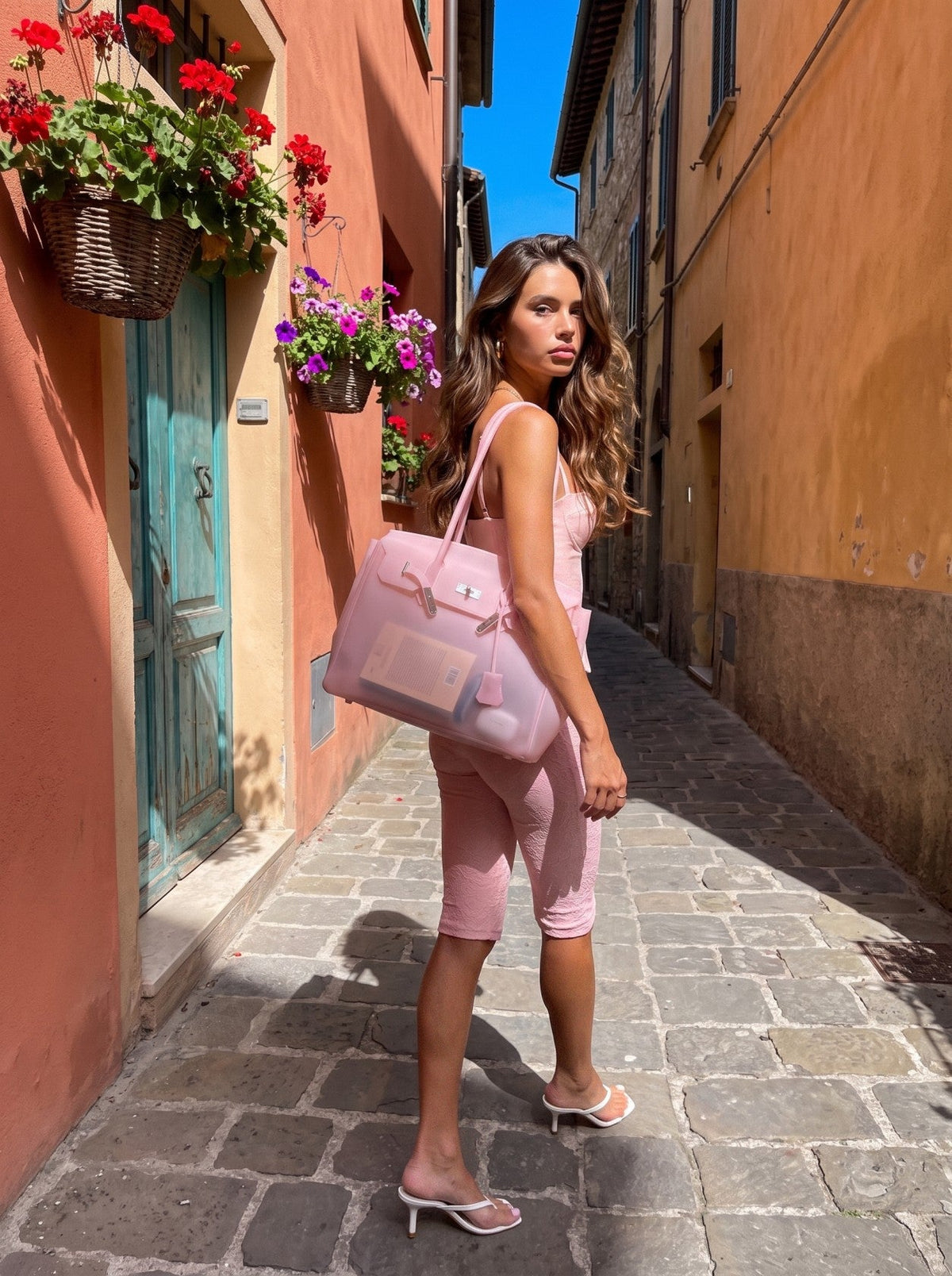 Fiorella Bag - Baby Pink