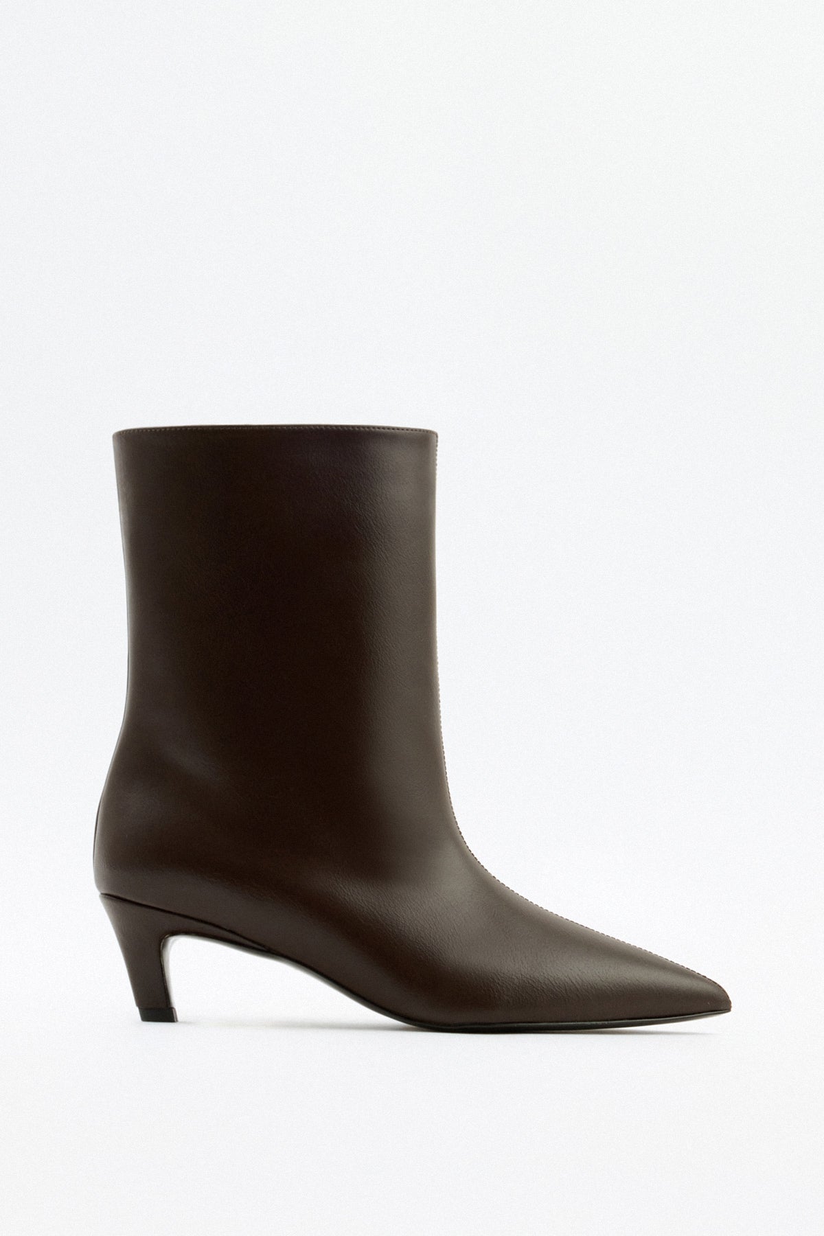 Oslo Leather Ankle boots - Dark Brown