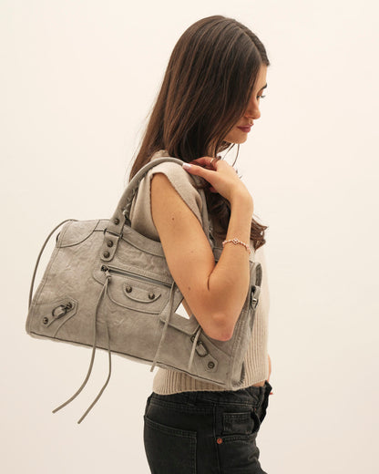 Melissa bag large - Light grey