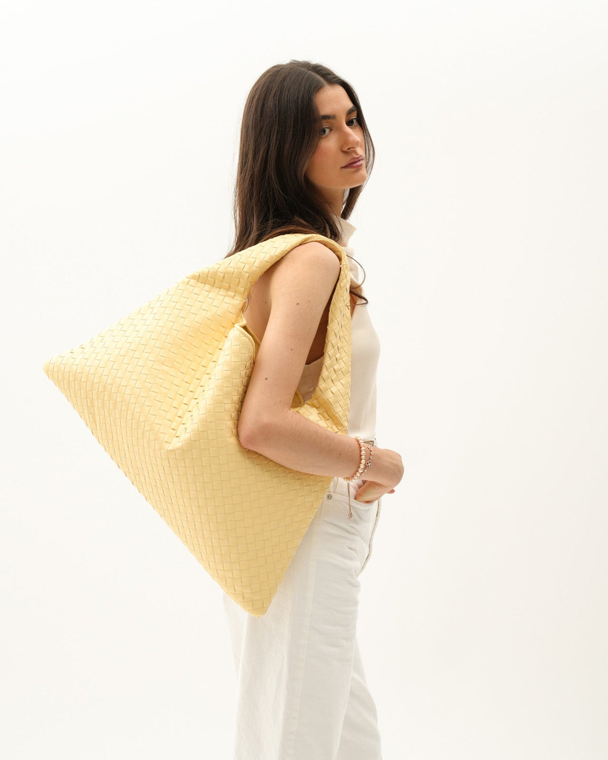 Aurora Tote Bag - Butter yellow