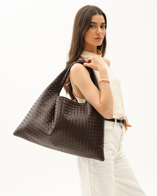 Aurora Tote Bag - Coffee