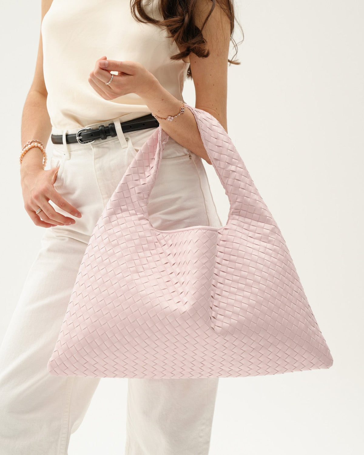 Aurora Tote Bag - Baby pink