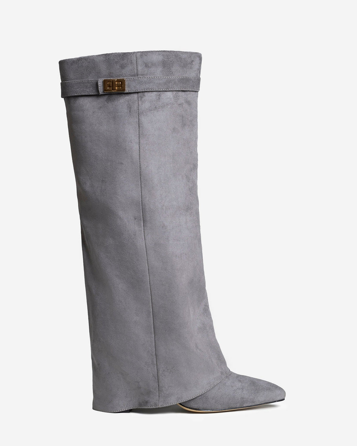 Málaga Suede knee high boots - Grey
