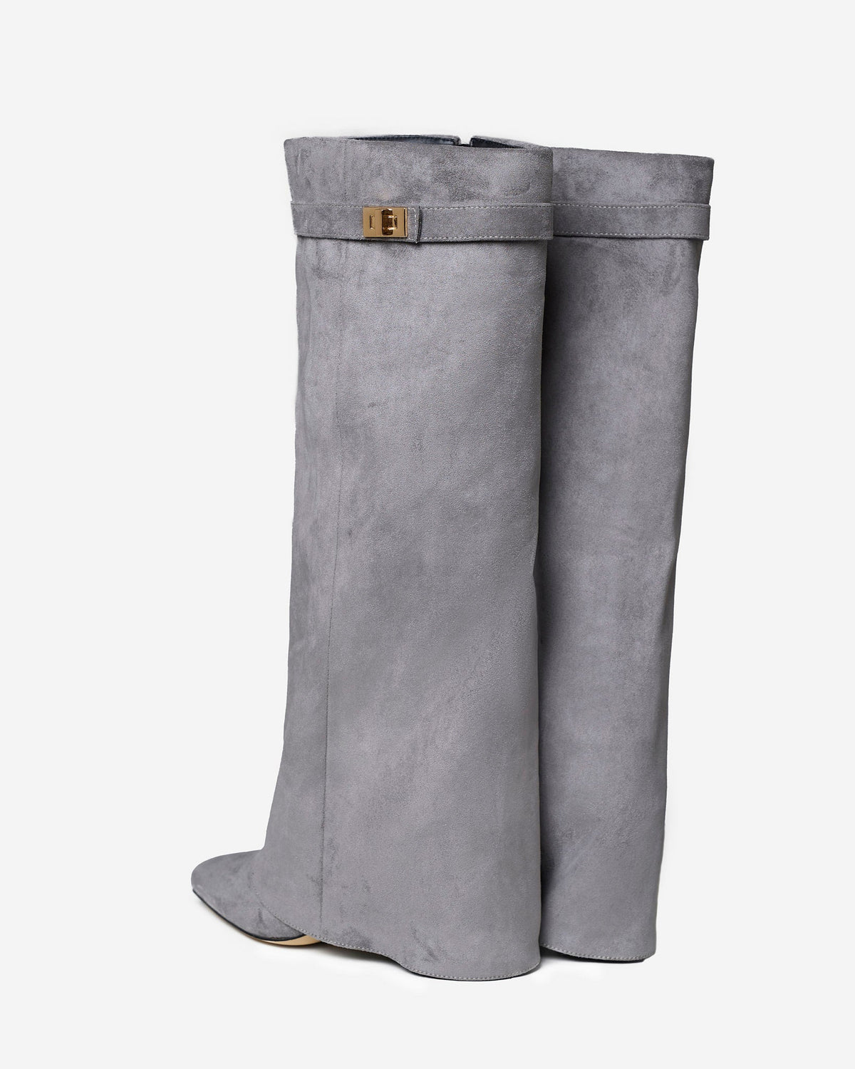 Málaga Suede knee high boots - Grey