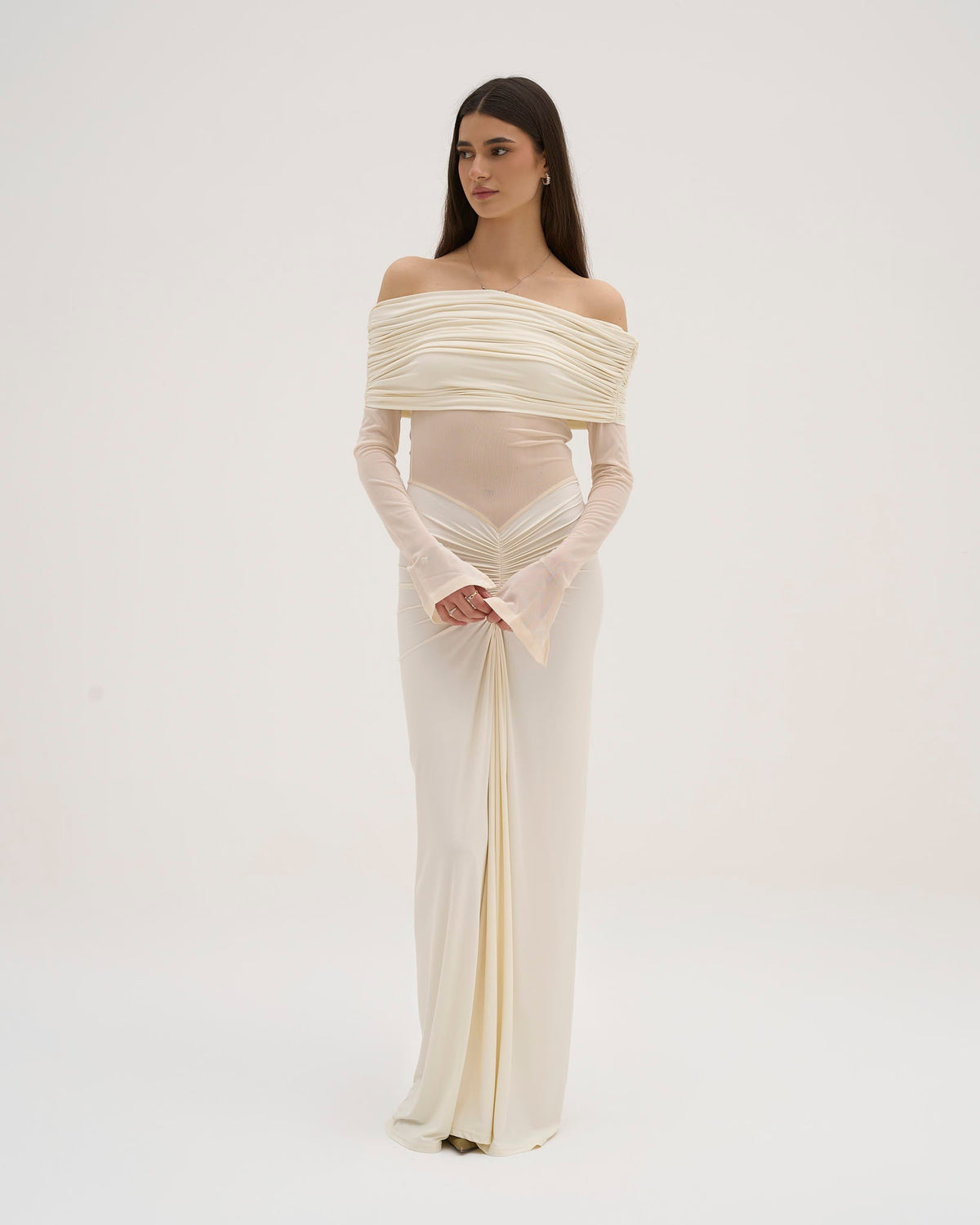 Lissa Maxi Dress - Cream