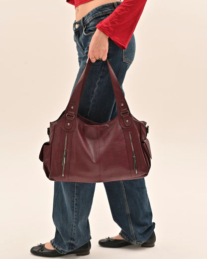 It girl Alessia - Burgundy