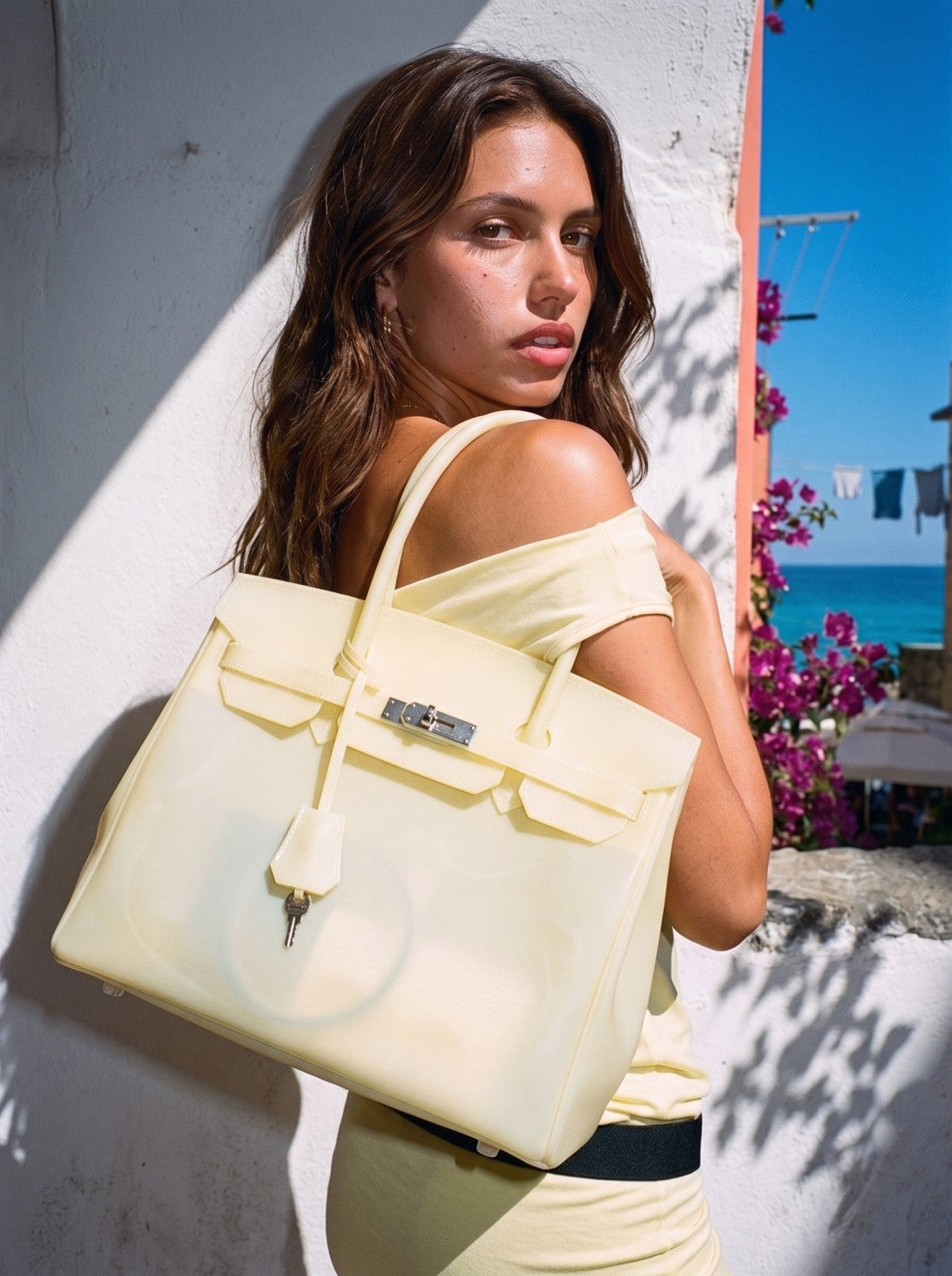Fiorella Bag - Butter yellow