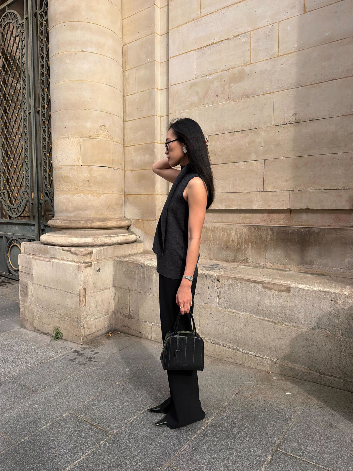 Kate Bag Black Eel