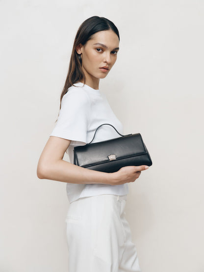 Olympa Clutch Black Gloss