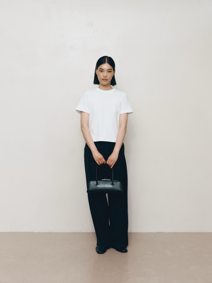 Anna Bag Black Lizard