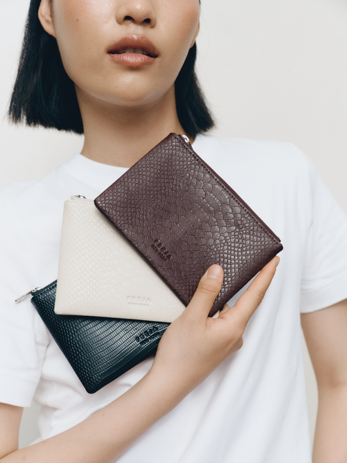 Zip Pouch 5 Oat Croc