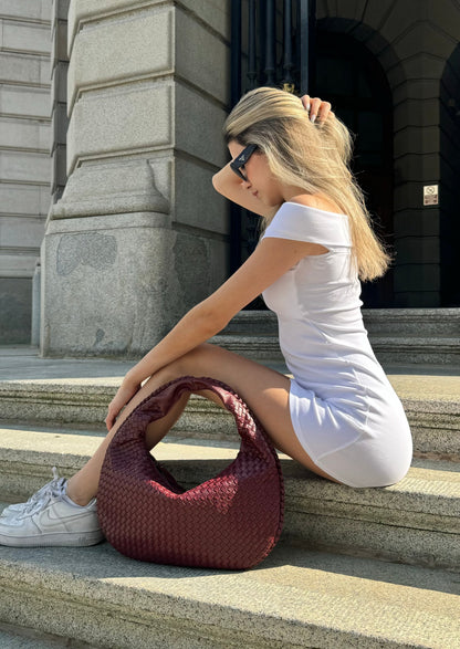 Clarisse Bag Small - Burgundy