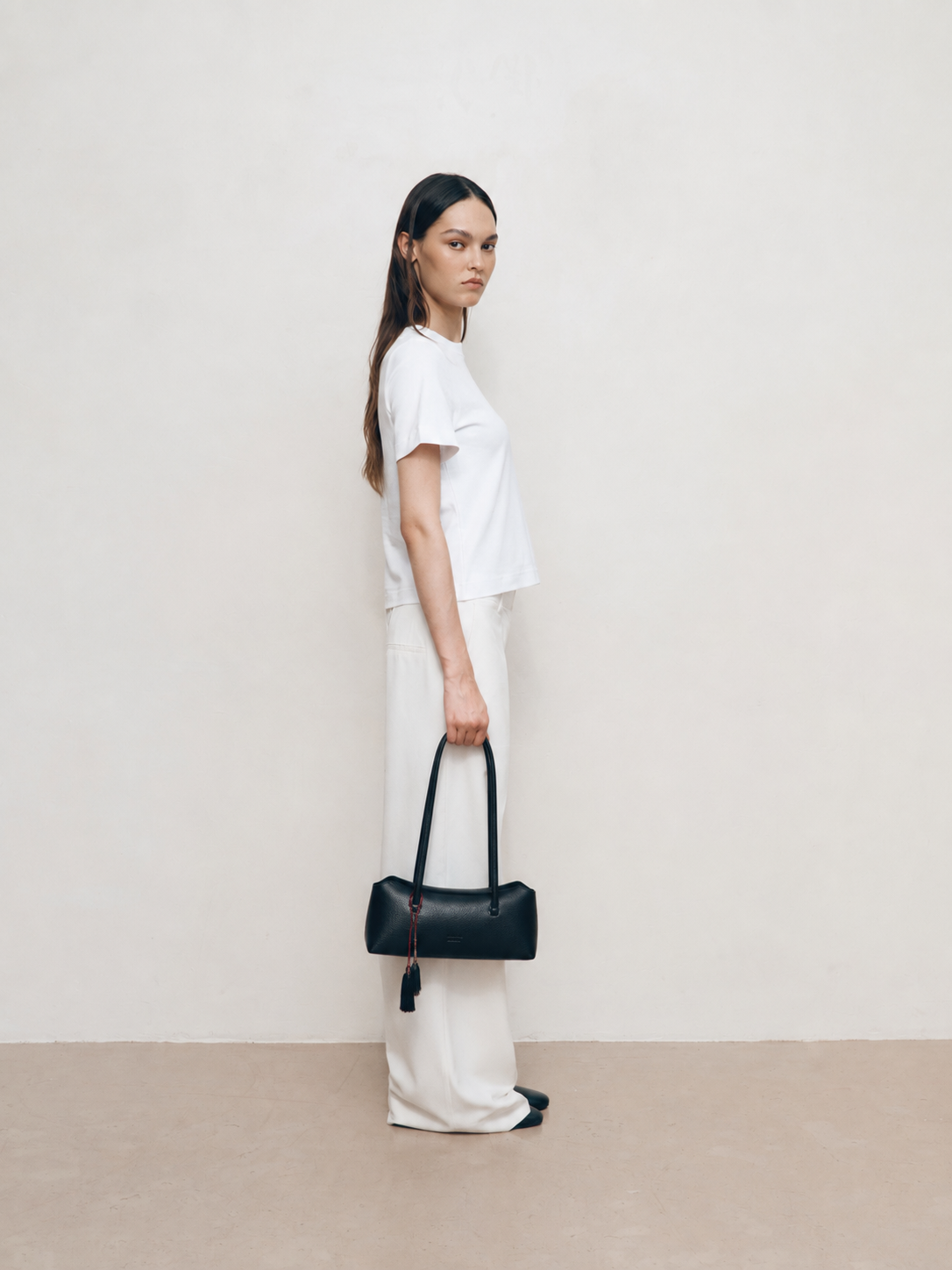 Mini Rose Bag Reptile Noir