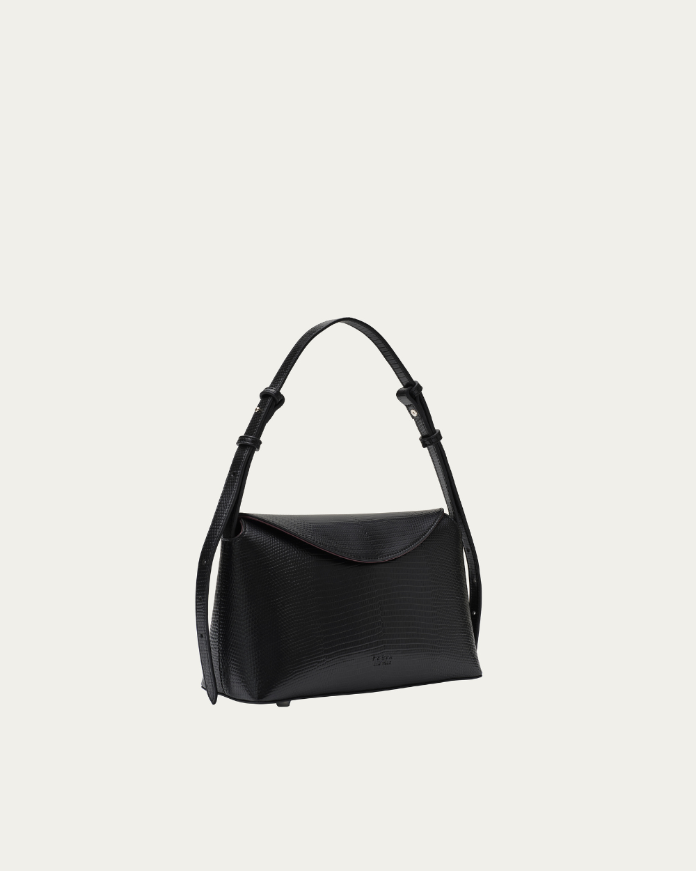 April Bag Black Lizard
