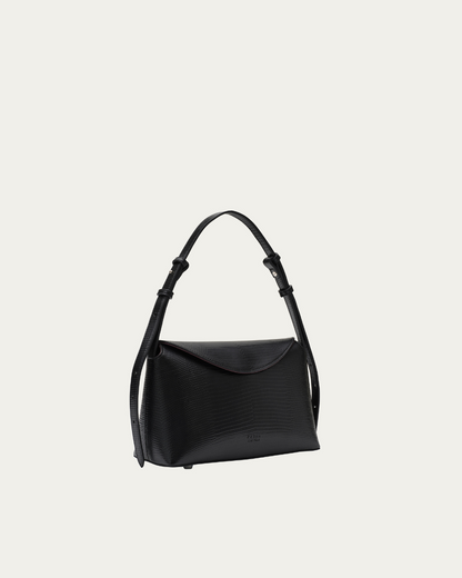 April Bag Black Lizard