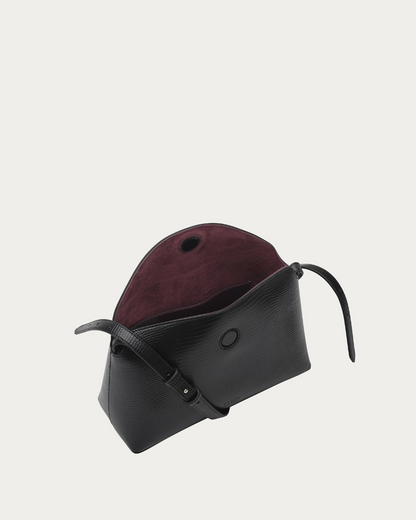 April Bag Black Lizard