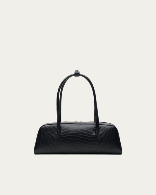 Anna Bag Black Lizard