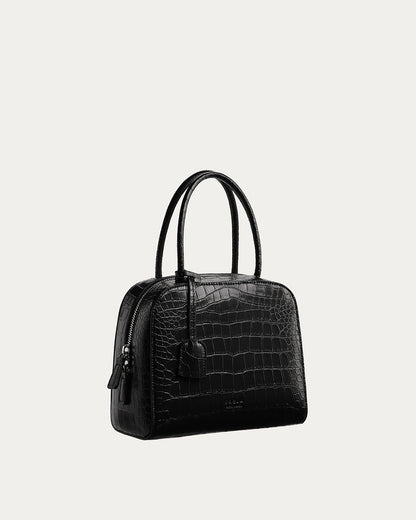 Kate Bag Black Croc