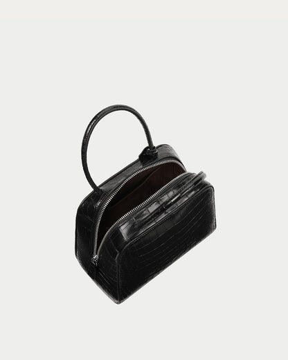 Kate Bag Black Croc